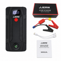 JJERW Przenośny Powerbank Rozruchowy 600 W – Urządzenie do Awaryjnego Uruchamiania Samochodu z Wyświetlaczem LCD